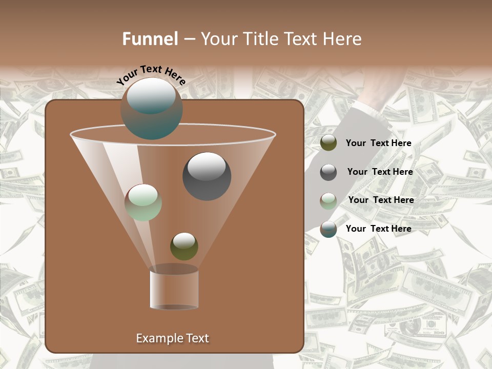 Concept Sky Vertical PowerPoint Template