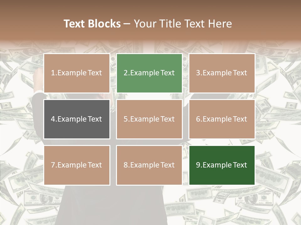 Concept Sky Vertical PowerPoint Template