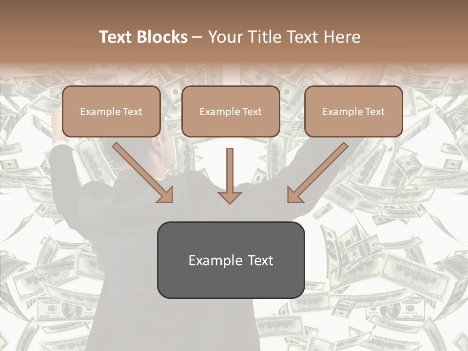 Concept Sky Vertical PowerPoint Template