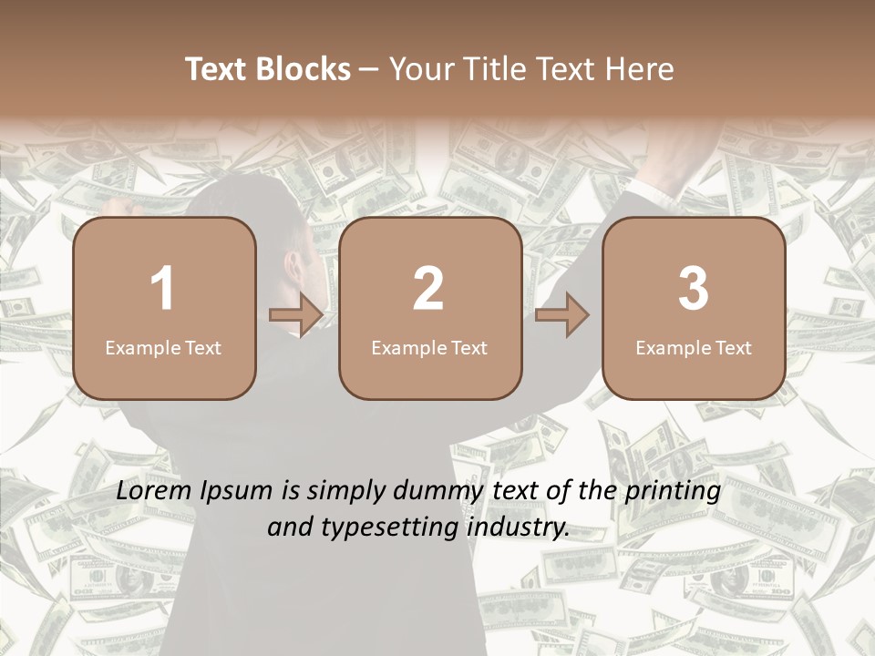 Concept Sky Vertical PowerPoint Template