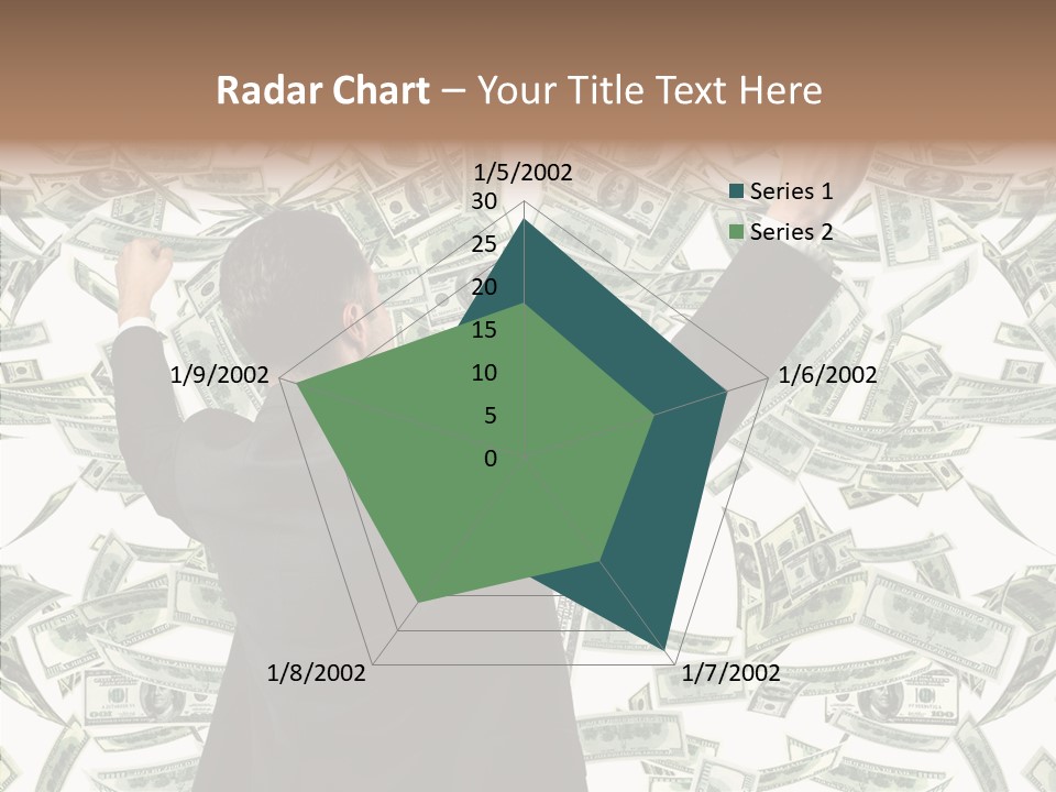 Concept Sky Vertical PowerPoint Template