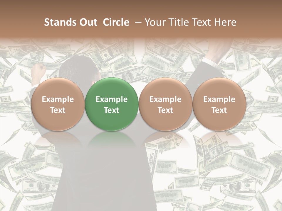 Concept Sky Vertical PowerPoint Template