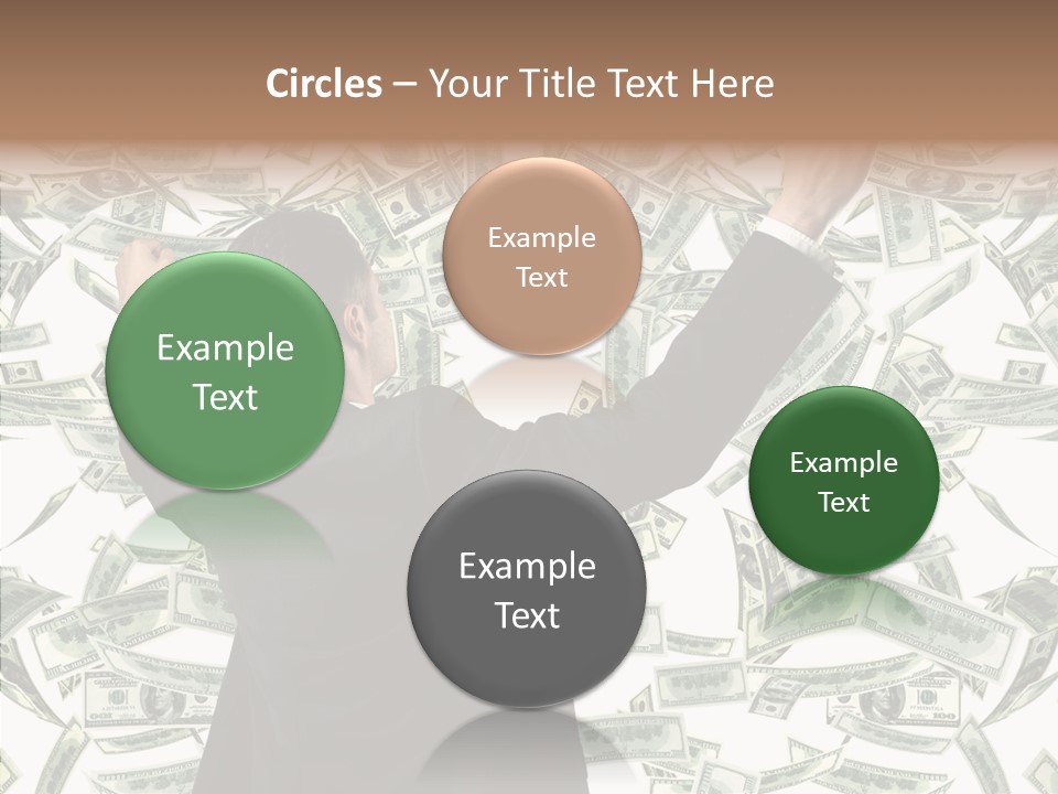 Concept Sky Vertical PowerPoint Template