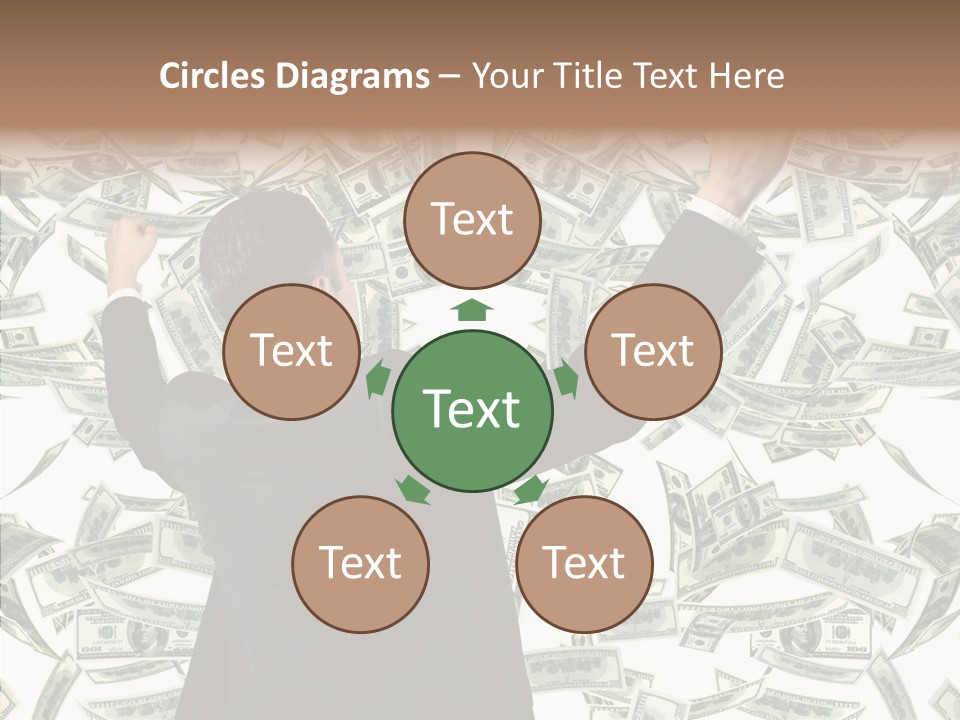 Concept Sky Vertical PowerPoint Template