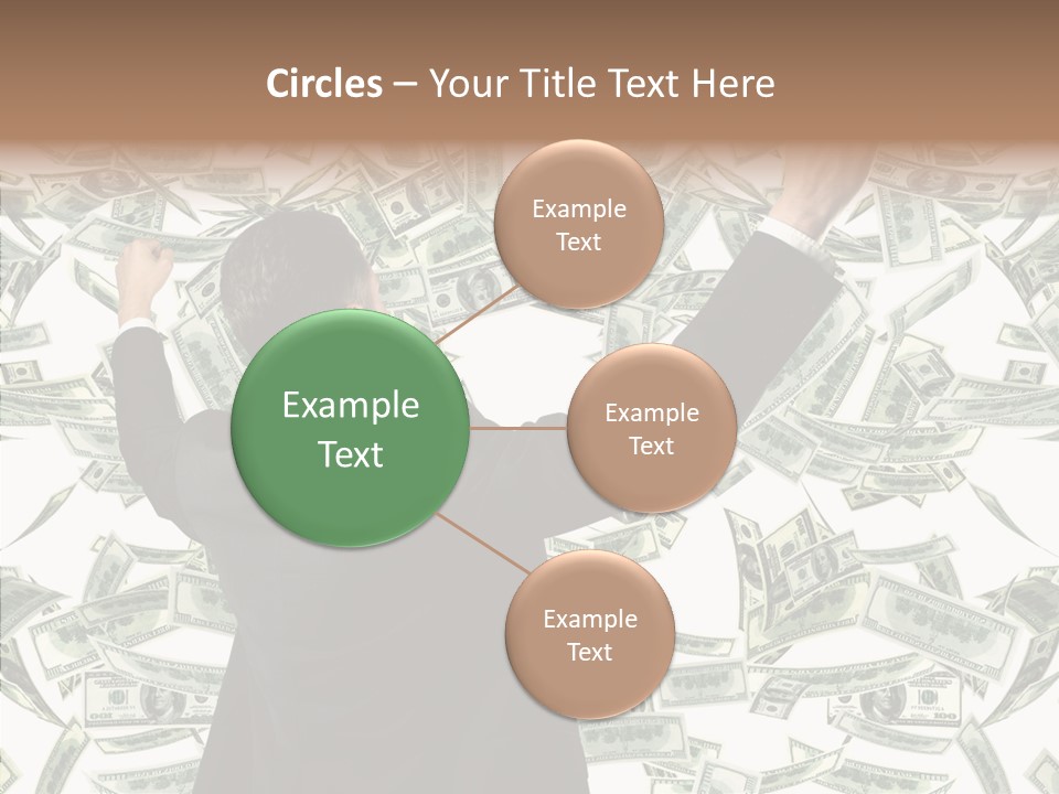 Concept Sky Vertical PowerPoint Template