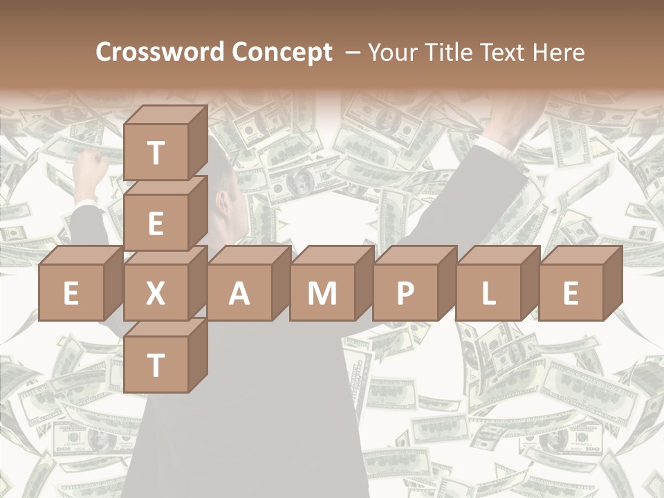 Concept Sky Vertical PowerPoint Template