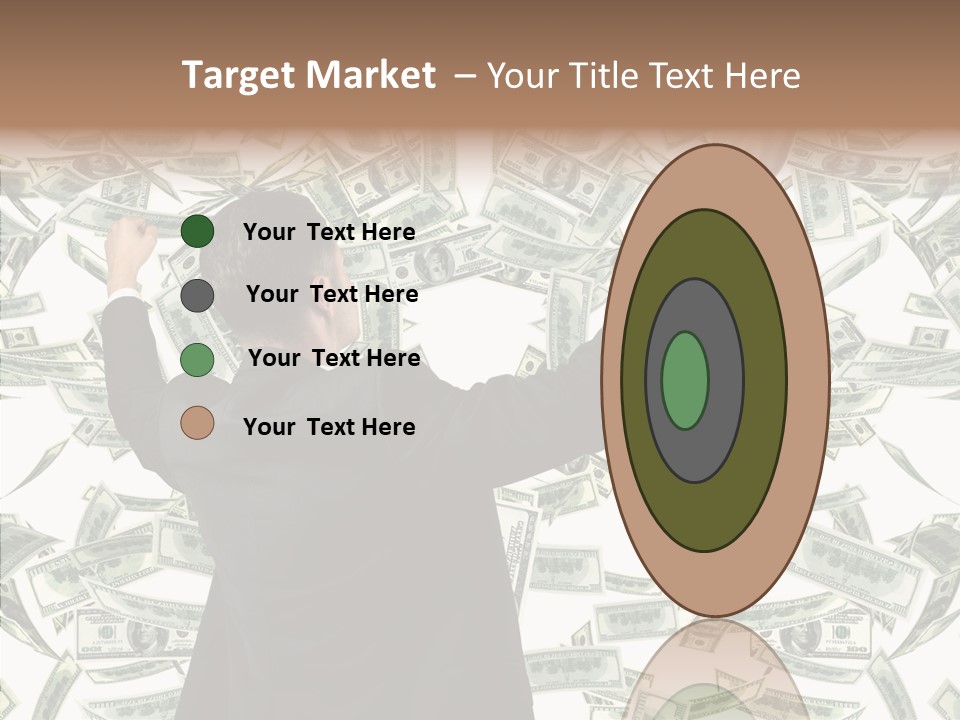 Concept Sky Vertical PowerPoint Template