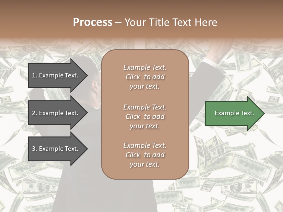 Concept Sky Vertical PowerPoint Template