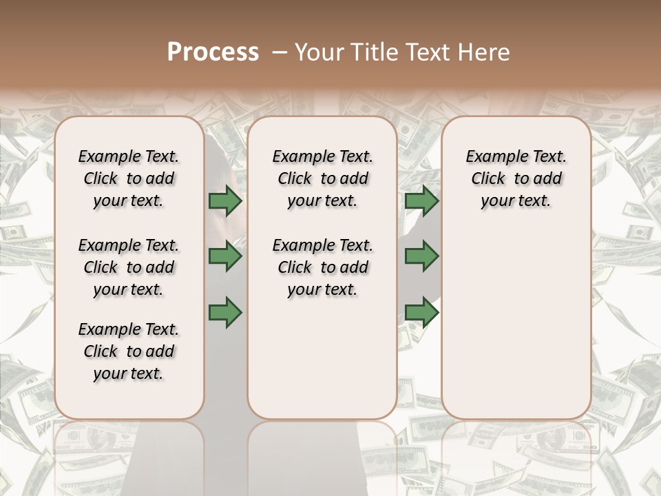 Concept Sky Vertical PowerPoint Template