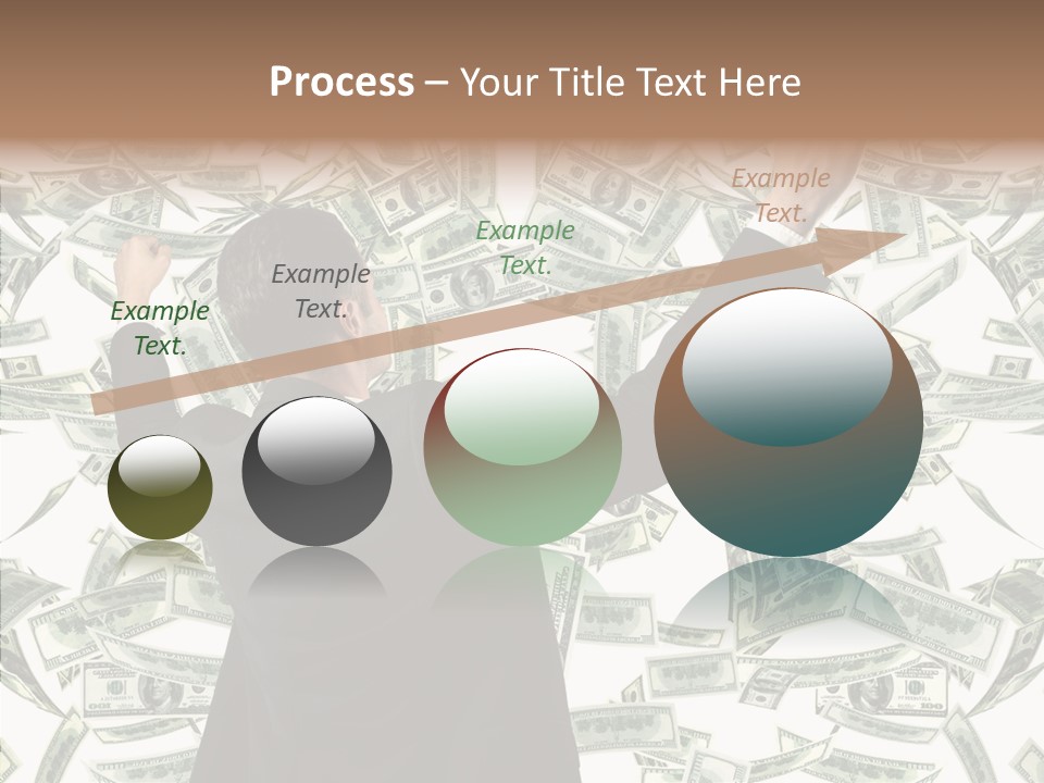 Concept Sky Vertical PowerPoint Template