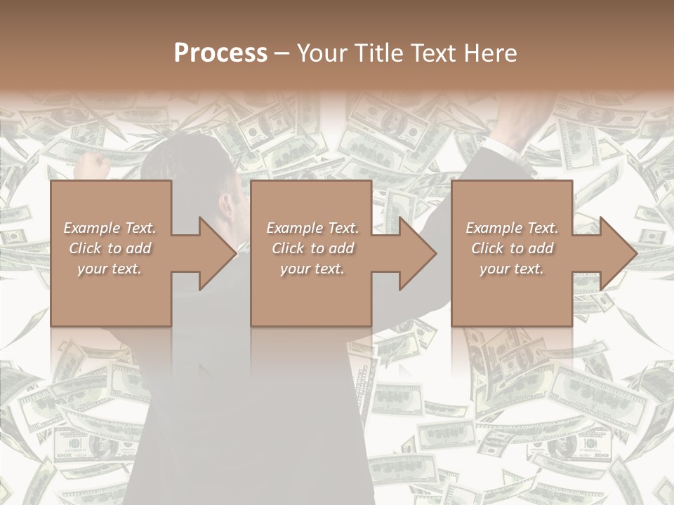 Concept Sky Vertical PowerPoint Template