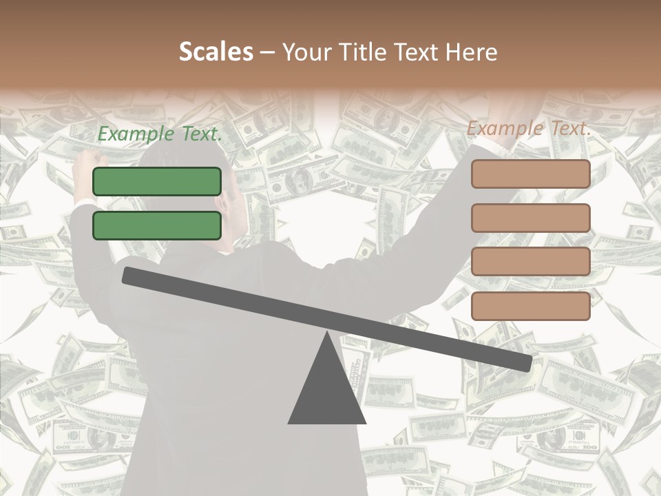 Concept Sky Vertical PowerPoint Template