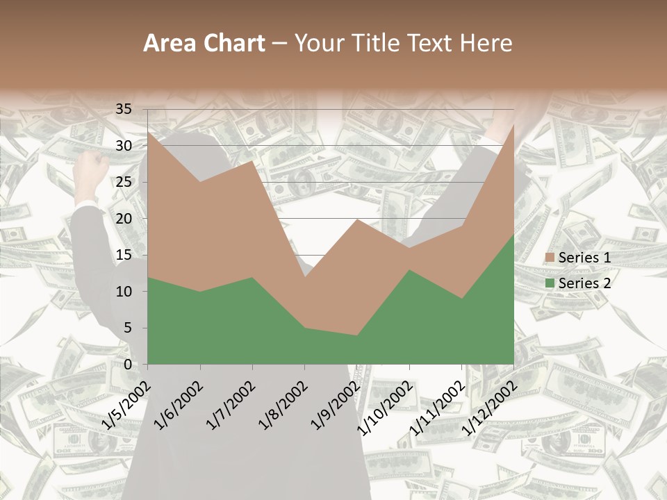 Concept Sky Vertical PowerPoint Template
