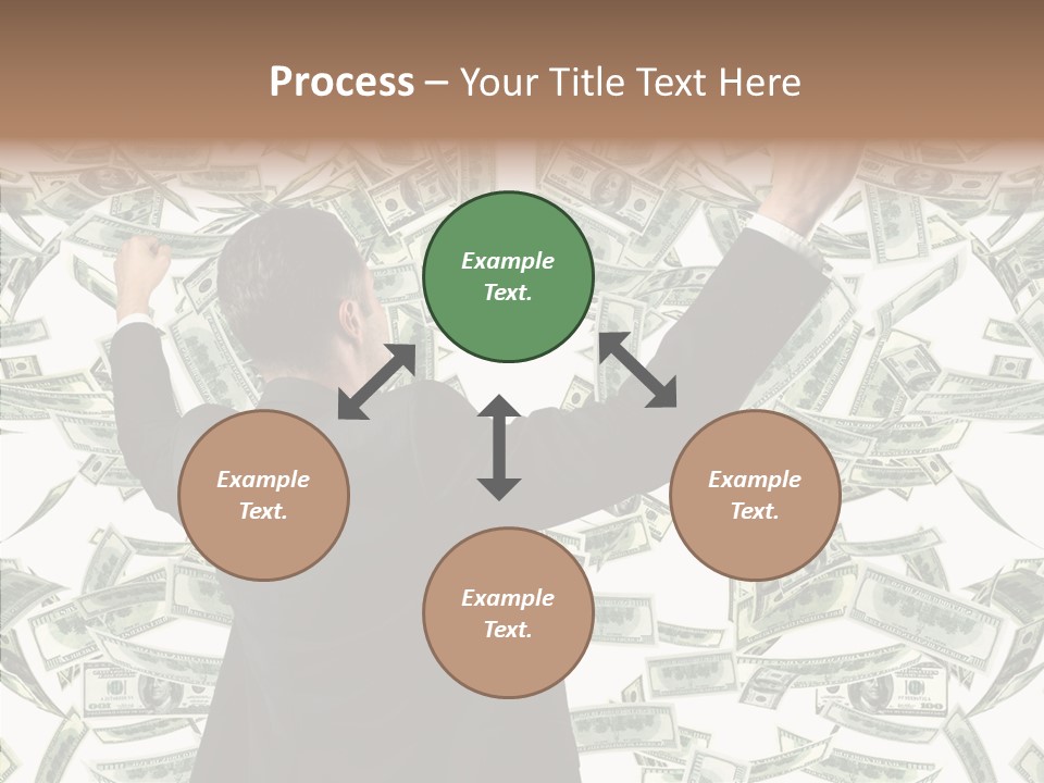 Concept Sky Vertical PowerPoint Template