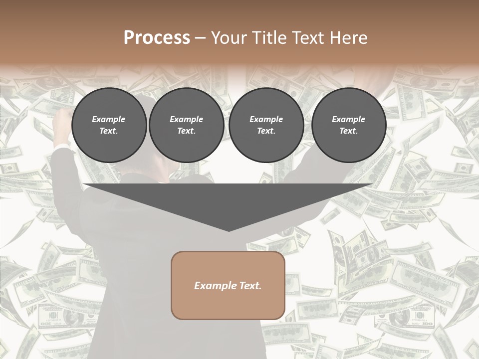 Concept Sky Vertical PowerPoint Template