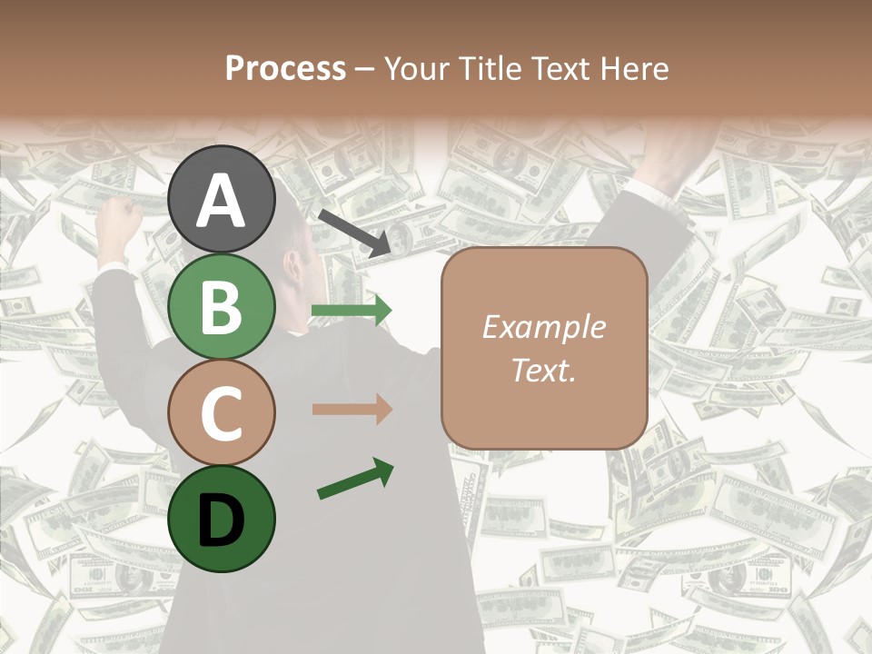 Concept Sky Vertical PowerPoint Template