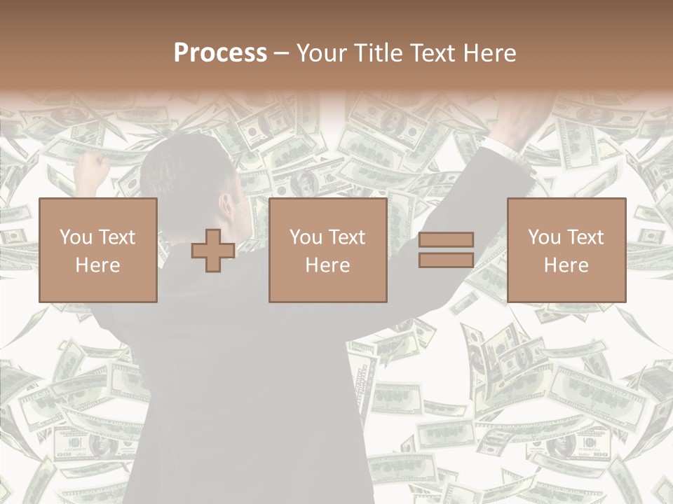 Concept Sky Vertical PowerPoint Template