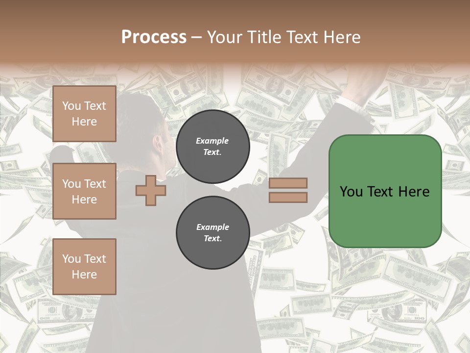 Concept Sky Vertical PowerPoint Template