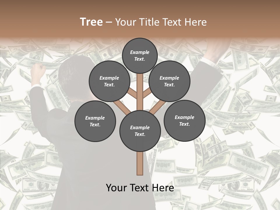 Concept Sky Vertical PowerPoint Template