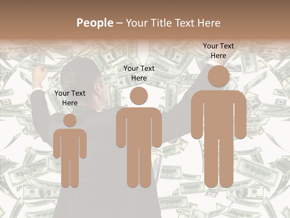 Concept Sky Vertical PowerPoint Template