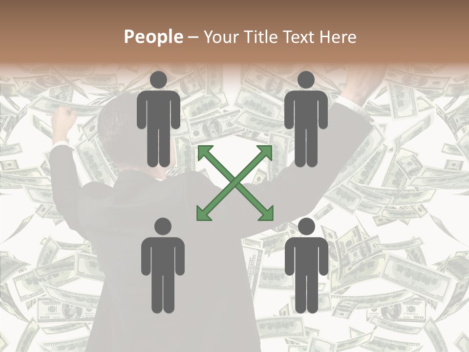 Concept Sky Vertical PowerPoint Template