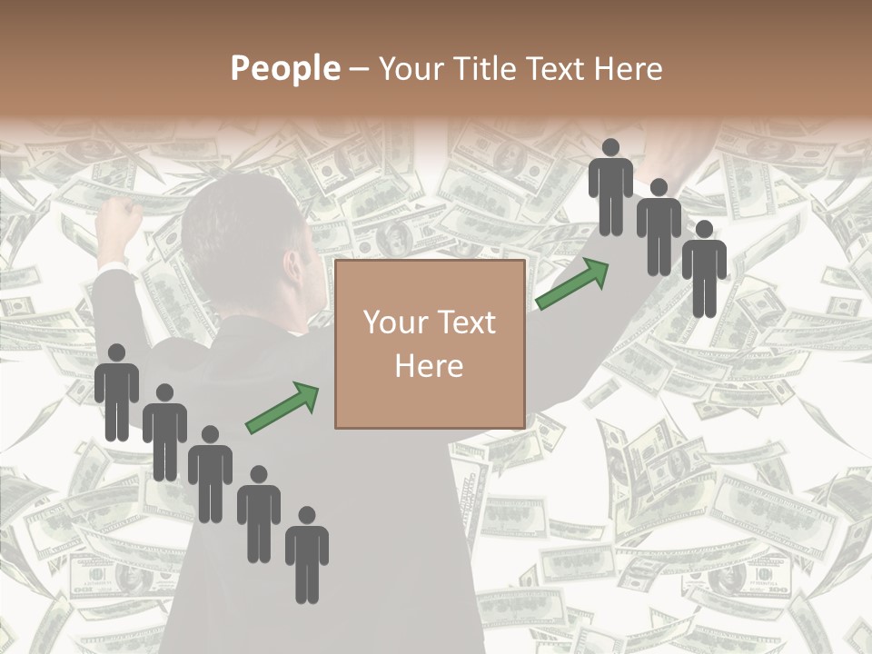 Concept Sky Vertical PowerPoint Template