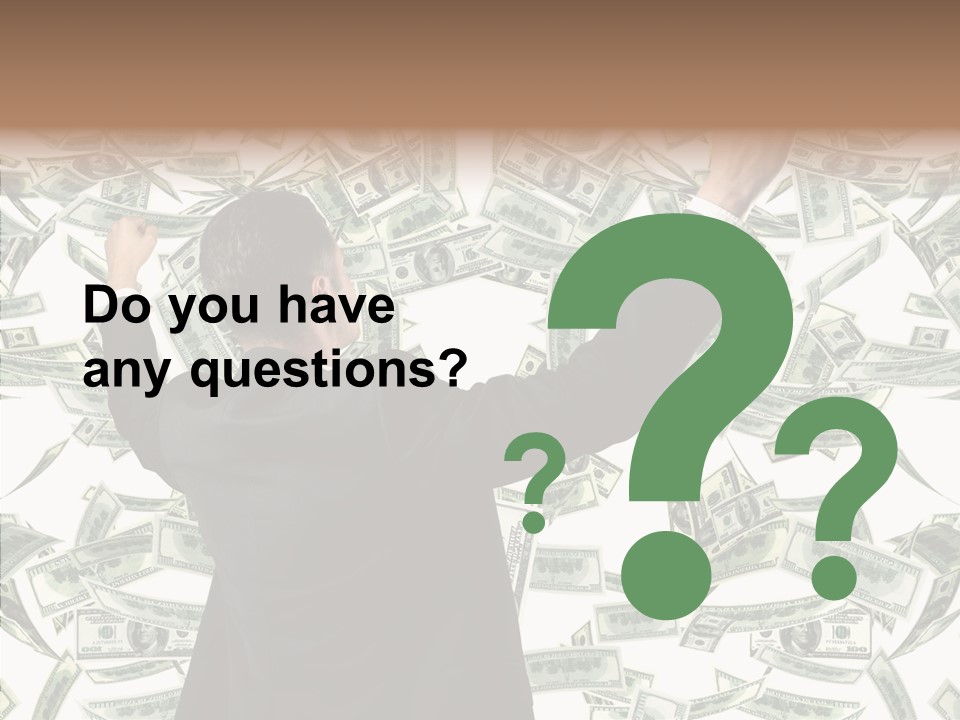 Concept Sky Vertical PowerPoint Template