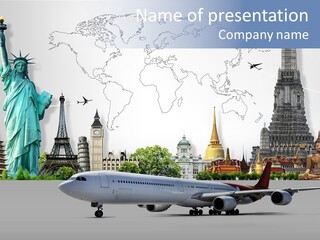 Mahal Earth Blue PowerPoint Template