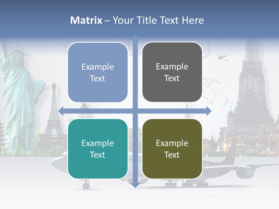 Mahal Earth Blue PowerPoint Template