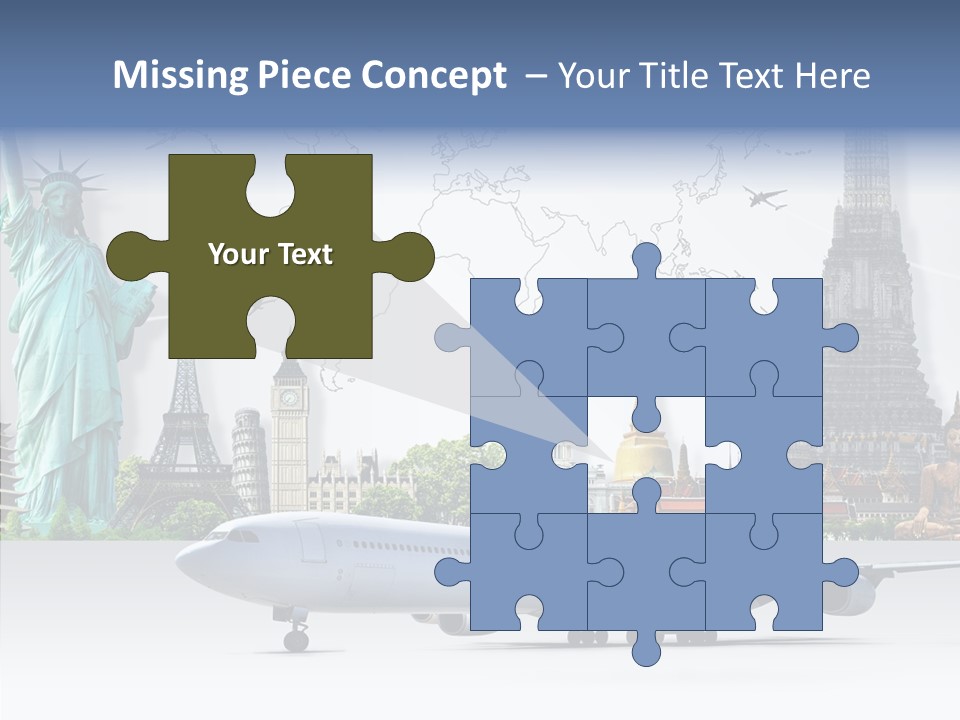 Mahal Earth Blue PowerPoint Template