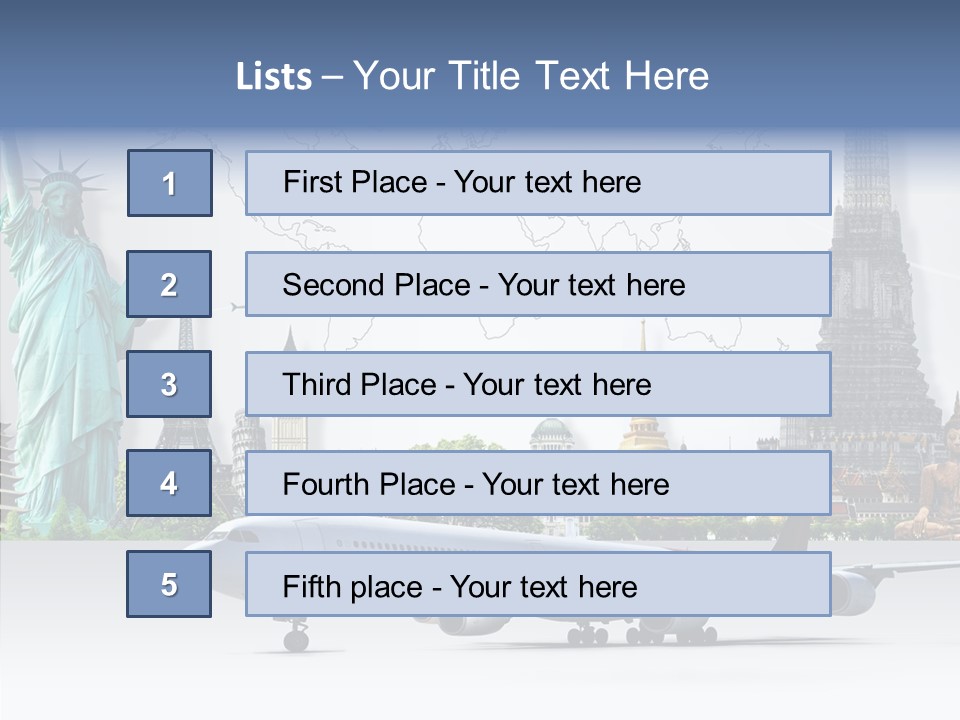 Mahal Earth Blue PowerPoint Template