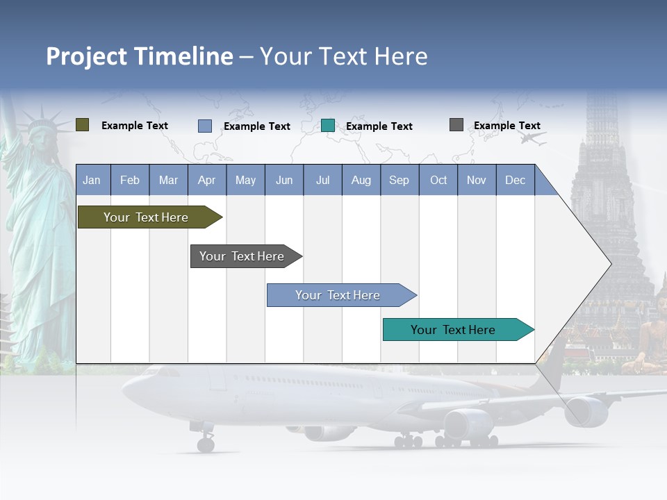 Mahal Earth Blue PowerPoint Template