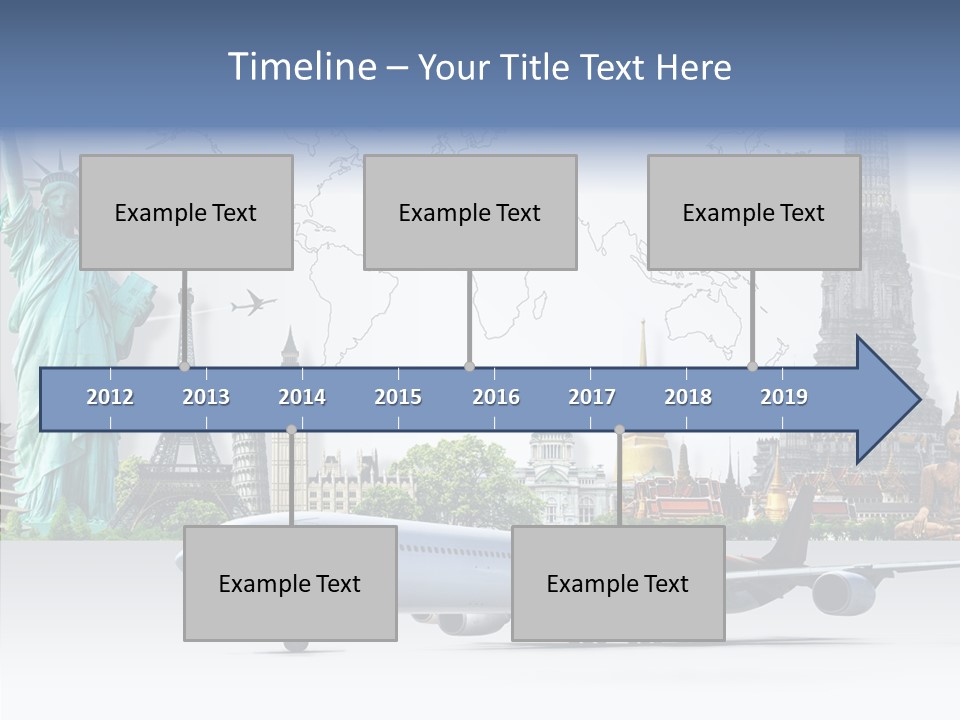 Mahal Earth Blue PowerPoint Template