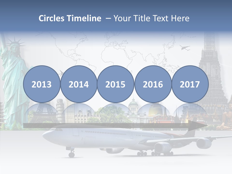 Mahal Earth Blue PowerPoint Template