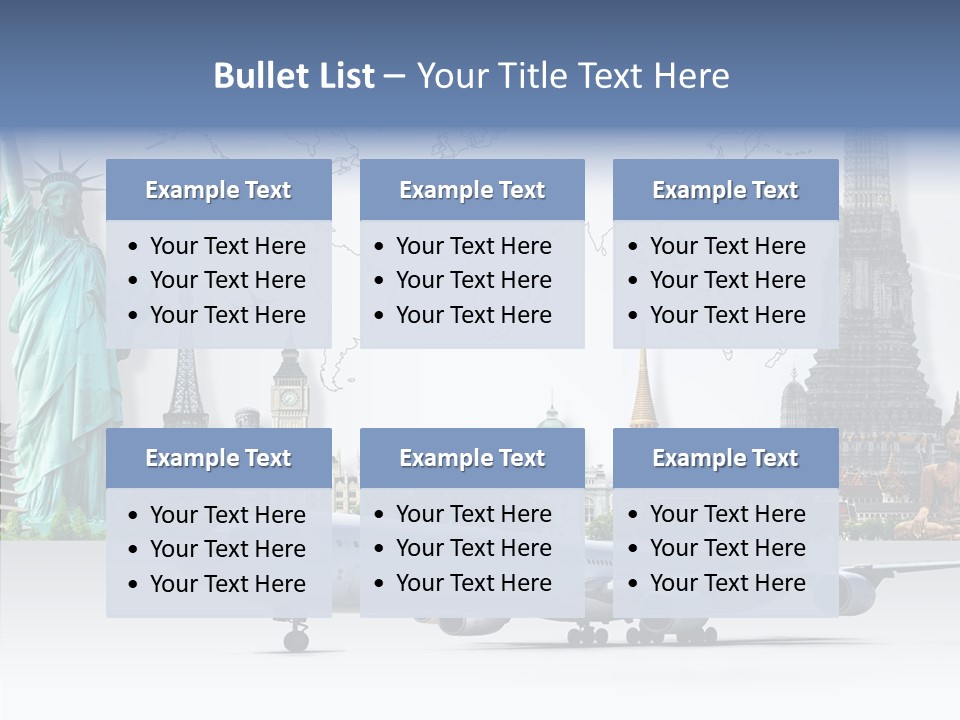 Mahal Earth Blue PowerPoint Template