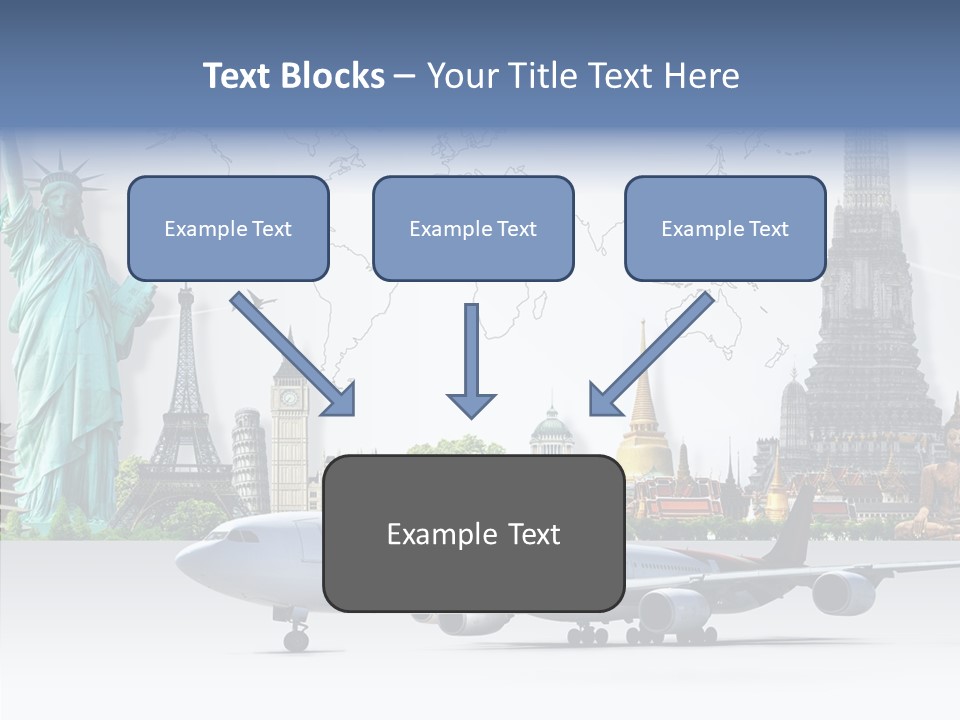 Mahal Earth Blue PowerPoint Template