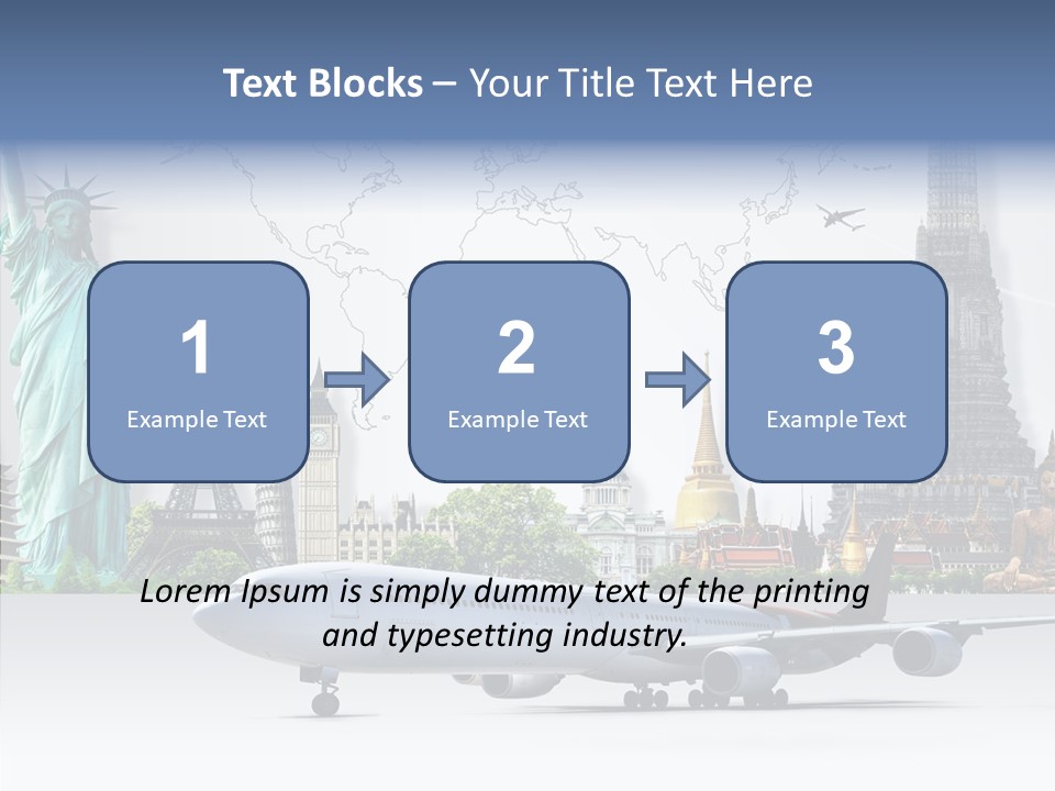 Mahal Earth Blue PowerPoint Template