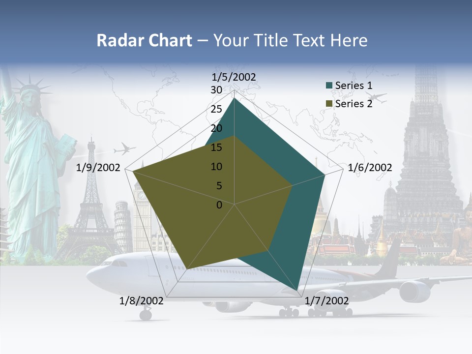 Mahal Earth Blue PowerPoint Template