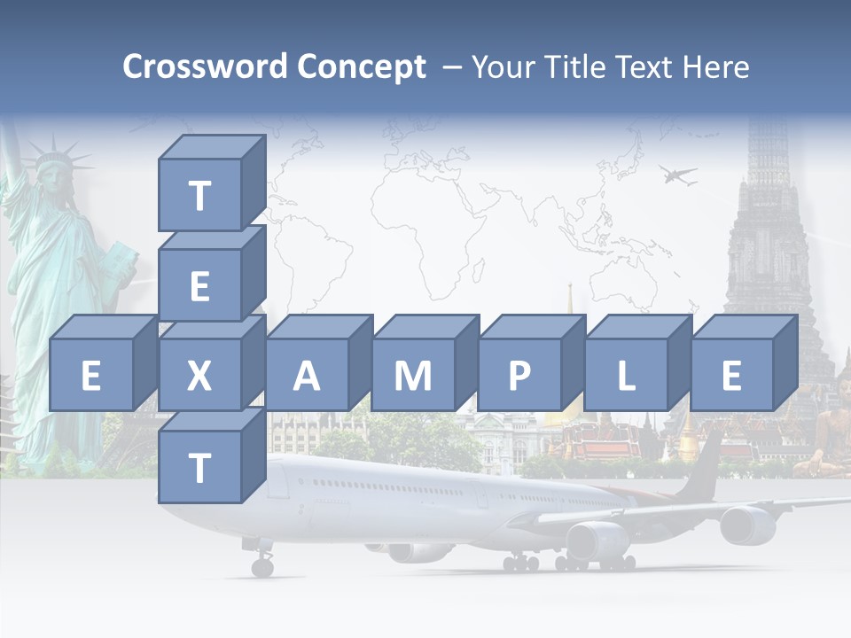 Mahal Earth Blue PowerPoint Template