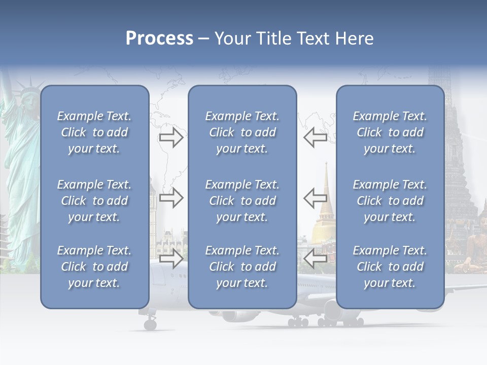 Mahal Earth Blue PowerPoint Template