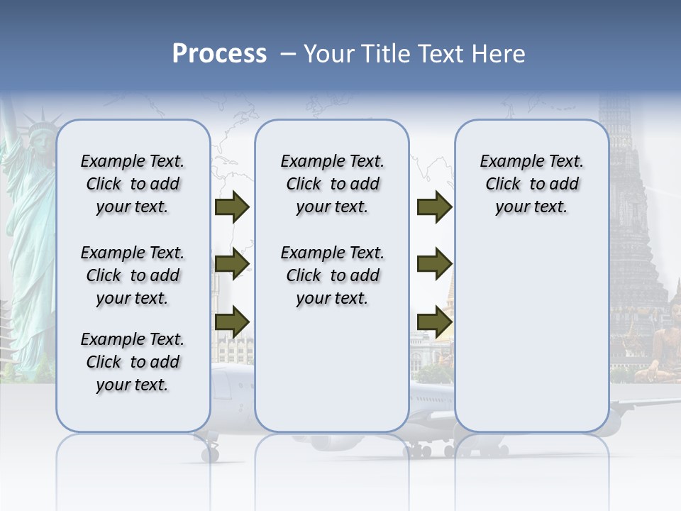 Mahal Earth Blue PowerPoint Template