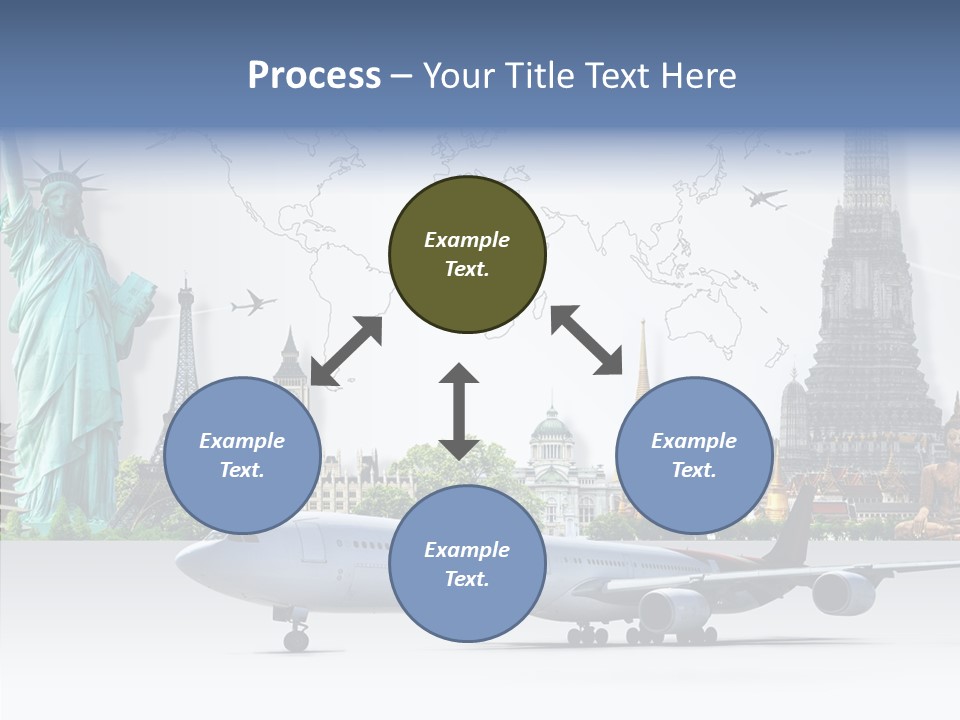 Mahal Earth Blue PowerPoint Template