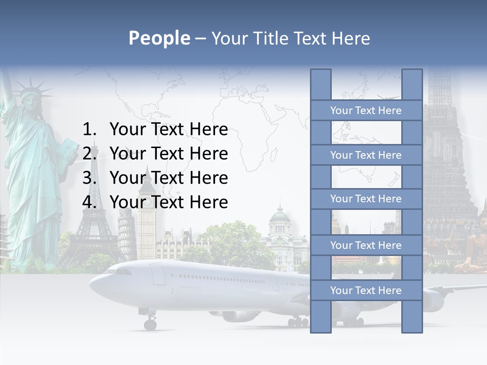Mahal Earth Blue PowerPoint Template