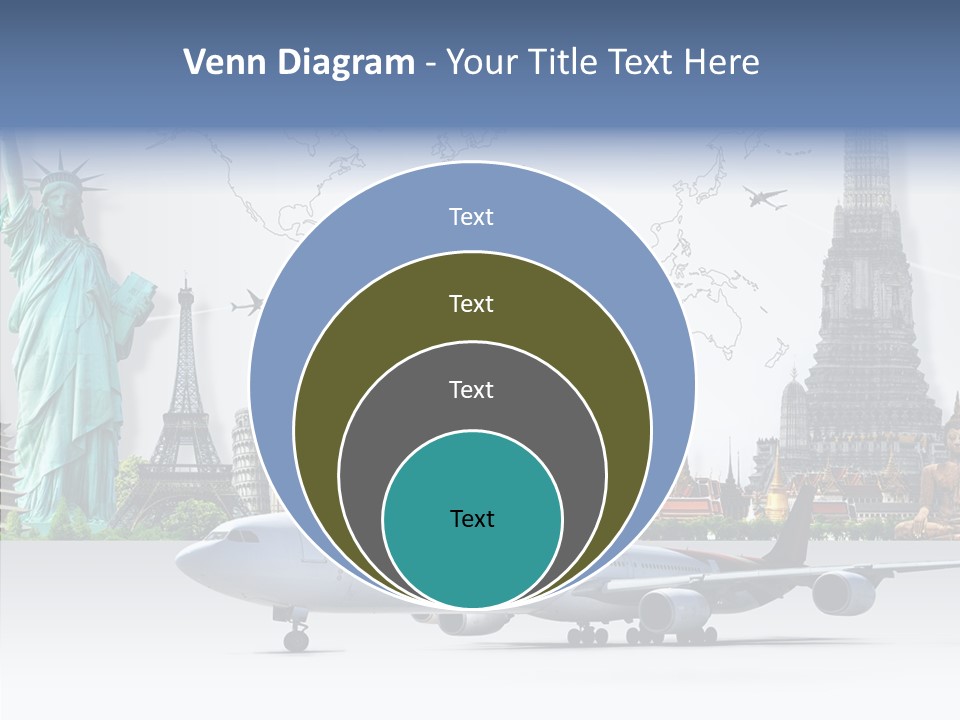 Mahal Earth Blue PowerPoint Template