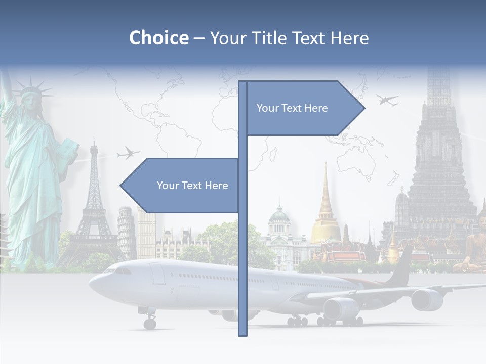 Mahal Earth Blue PowerPoint Template