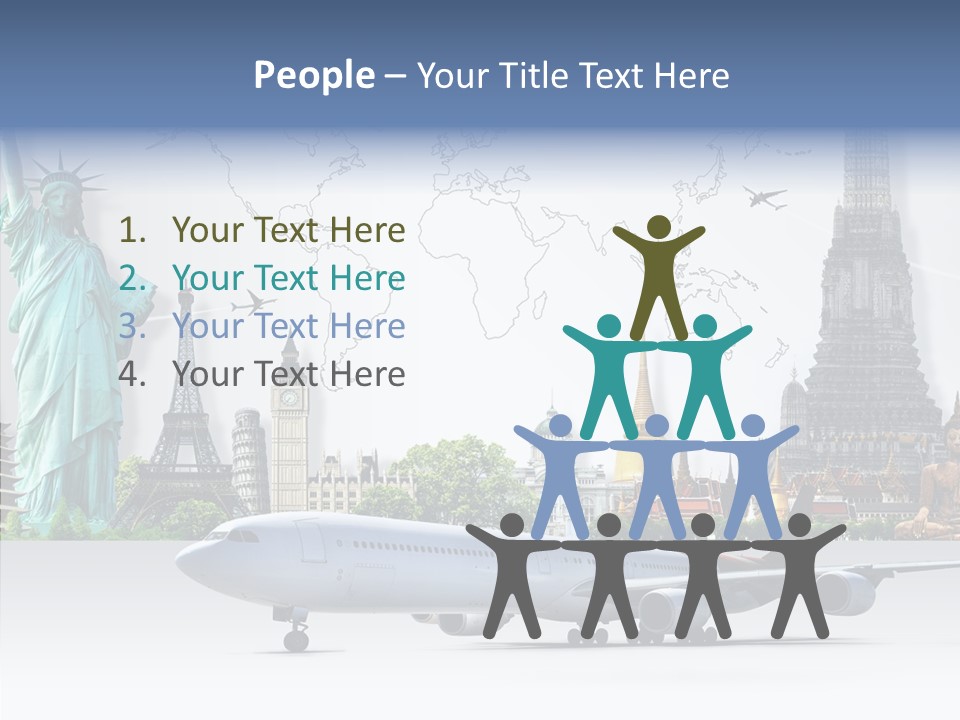 Mahal Earth Blue PowerPoint Template