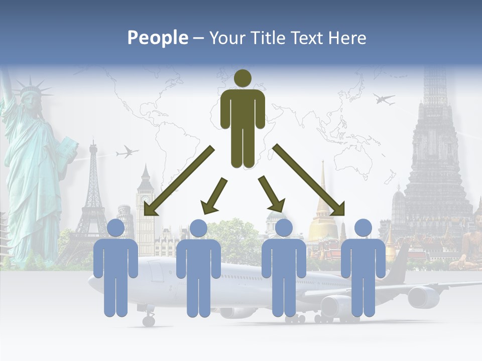 Mahal Earth Blue PowerPoint Template