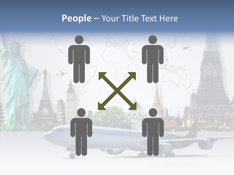 Mahal Earth Blue PowerPoint Template