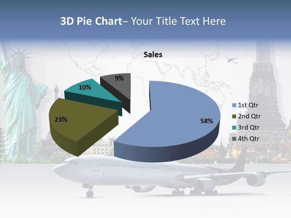 Mahal Earth Blue PowerPoint Template