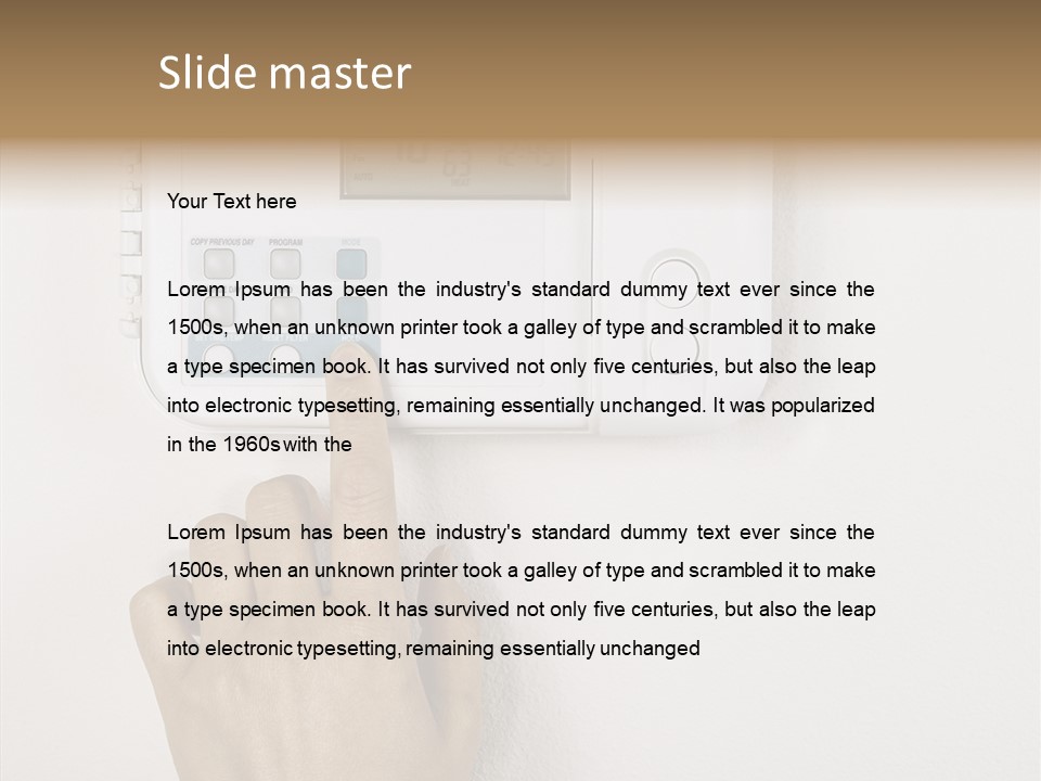 Home Fan Modern PowerPoint Template